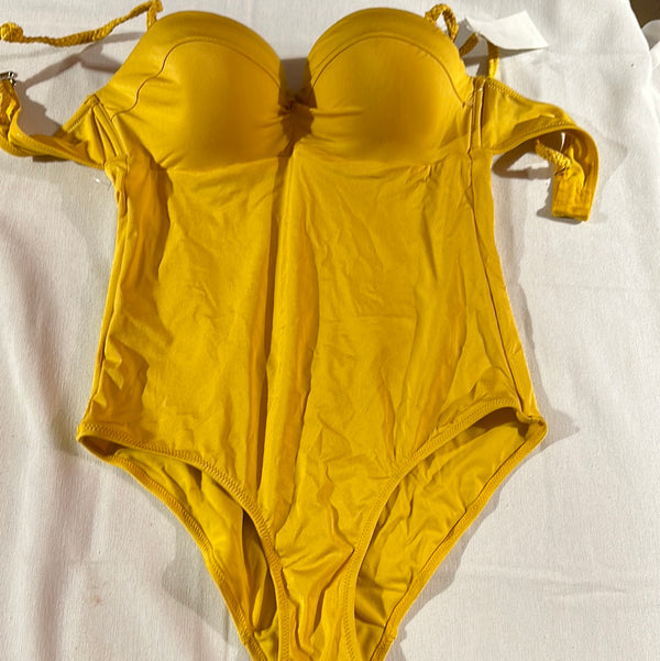 Swimsuit ladies yellow